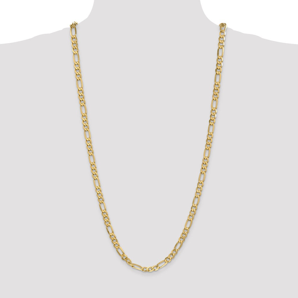 FJC Finejewelers 30 Inch 14k 6.25mm Flat Figaro Chain Necklace