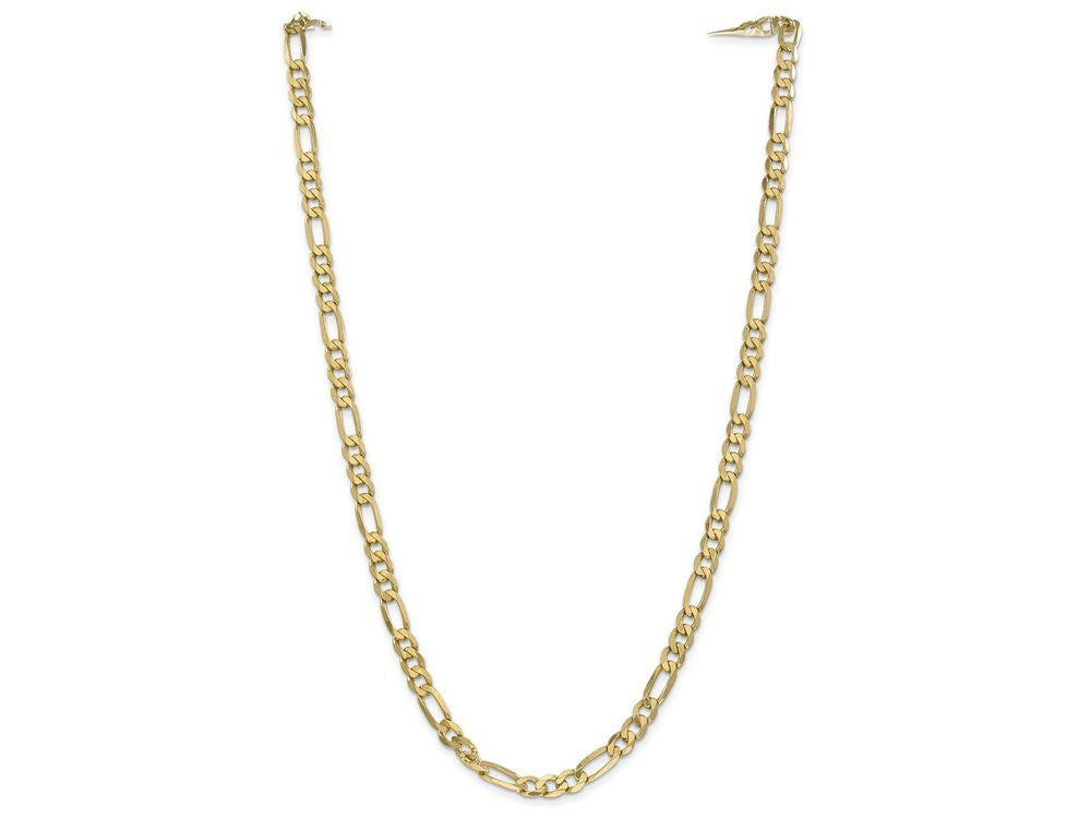 FJC Finejewelers 30 Inch 14k 6.25mm Flat Figaro Chain Necklace