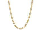 FJC Finejewelers 7 Inch 14k Yellow Gold 6.25mm Flat Figaro Chain Bracelet