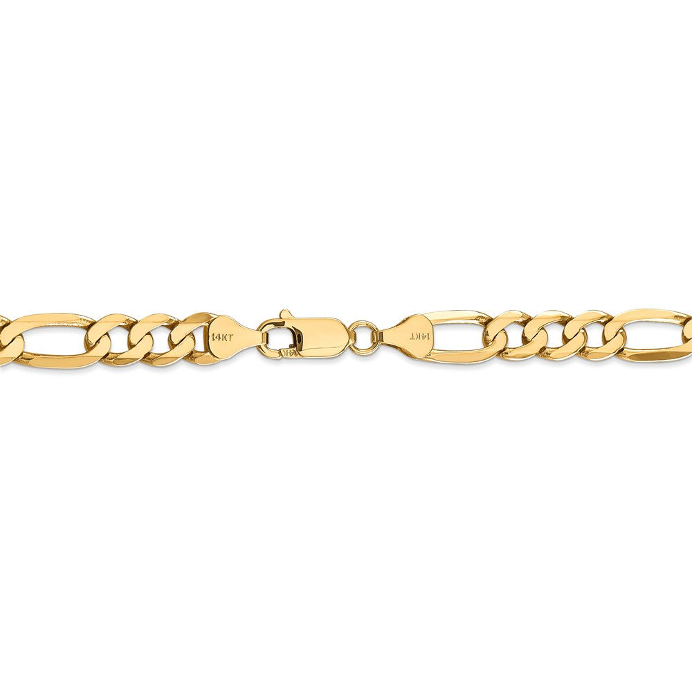 FJC Finejewelers 20 Inch 14k 7mm Flat Figaro Chain Necklace