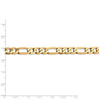 FJC Finejewelers 20 Inch 14k 7.5mm Flat Figaro Chain Necklace