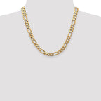 FJC Finejewelers 20 Inch 14k 8.75mm Flat Figaro Chain Necklace