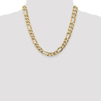 FJC Finejewelers 20 Inch 14k 10mm Flat Figaro Chain Necklace