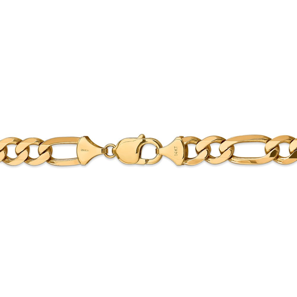 FJC Finejewelers 20 Inch 14k 10mm Flat Figaro Chain Necklace