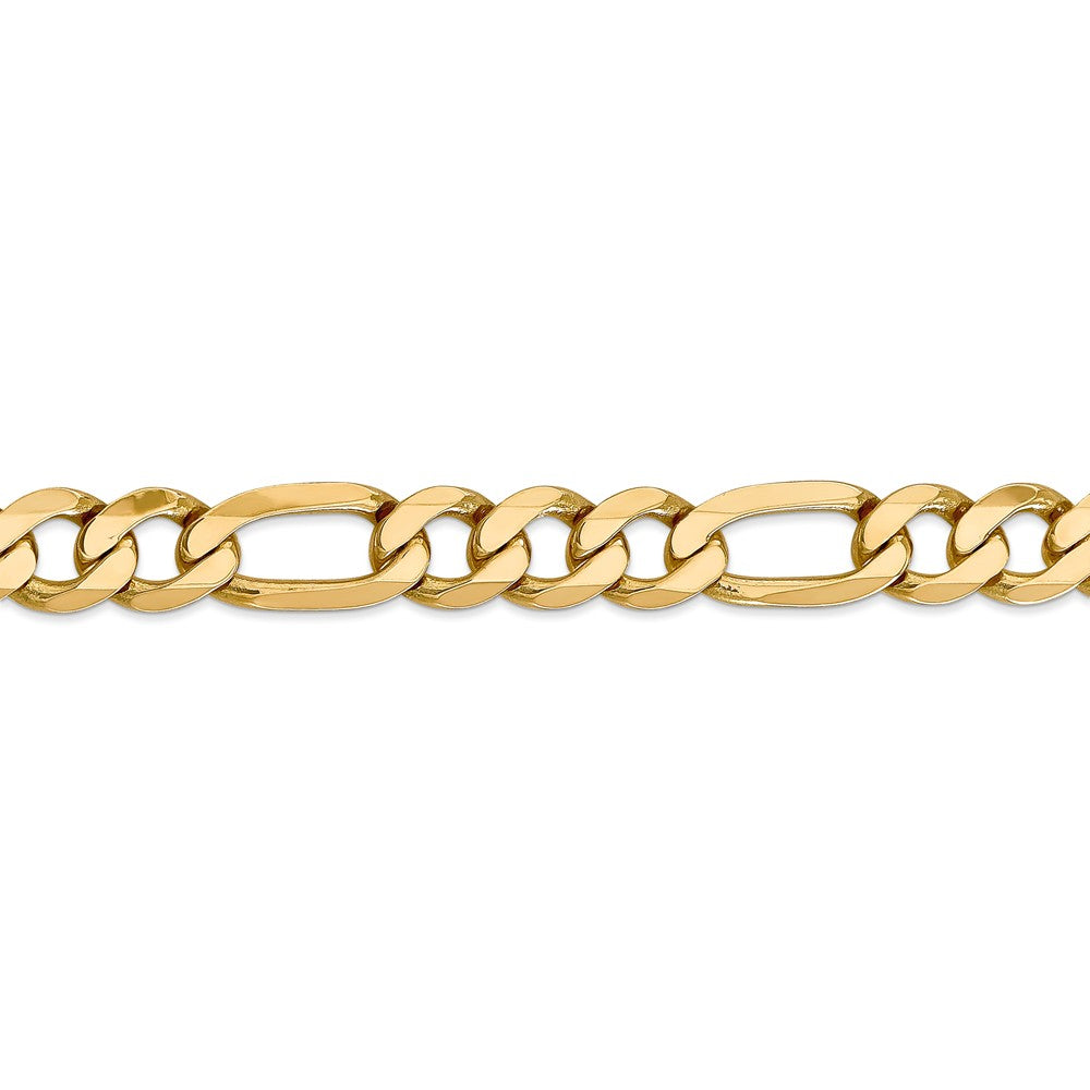 FJC Finejewelers 22 Inch 14k 10mm Flat Figaro Chain Necklace
