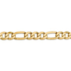 FJC Finejewelers 24 Inch 14k 10mm Flat Figaro Chain Necklace
