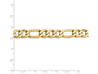 FJC Finejewelers 8 Inch 14k Yellow Gold 10mm Flat Figaro Chain Bracelet
