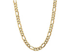 FJC Finejewelers 9 Inch 14k 10mm Flat Figaro Chain Ankle Bracelet (Smaller Ankles)
