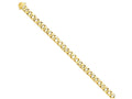 FJC Finejewelers 9 Inch 14k 7.75mm Solid Hand-polished Curb Link Chain Ankle Bracelet (Smaller Ankles)