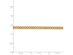 FJC Finejewelers 18 Inch 14k Yellow Gold 3mm Franco Chain Necklace