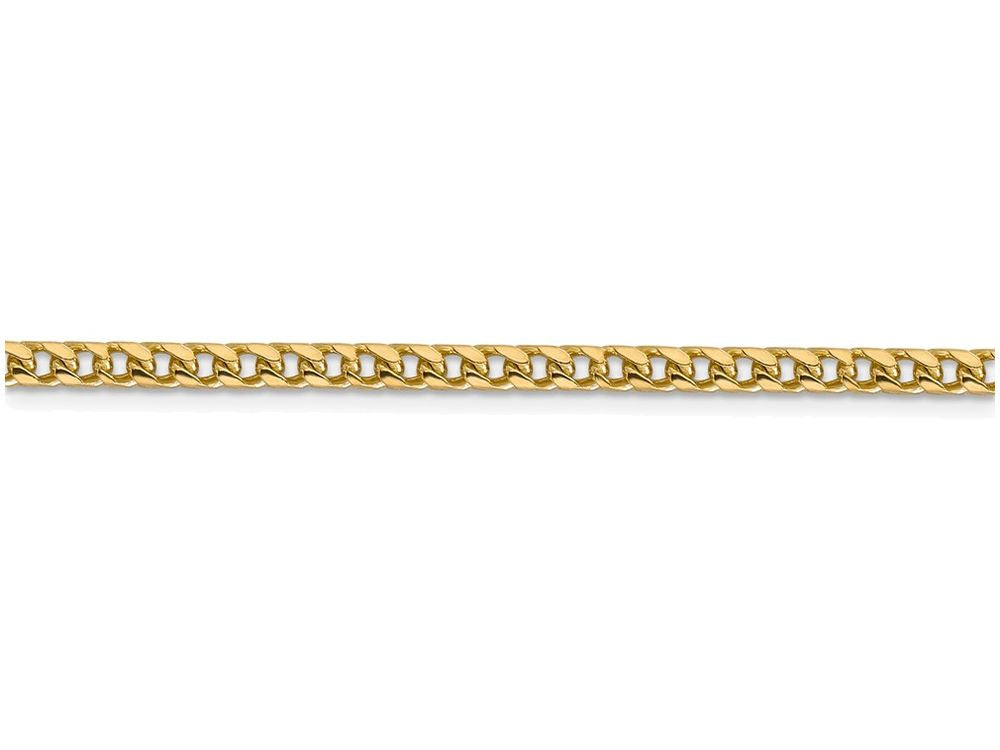 FJC Finejewelers 8 Inch 14k Yellow Gold 3mm Franco Chain Bracelet