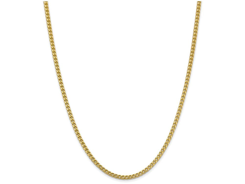 FJC Finejewelers 8 Inch 14k Yellow Gold 3mm Franco Chain Bracelet
