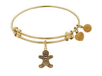 Angelica Collection Gingerbread Man Expandable Bangle