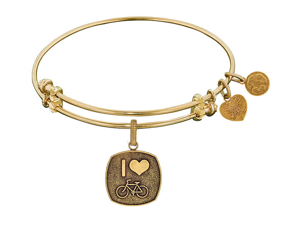 Angelica Collection Love To Bike Expandable Bangle