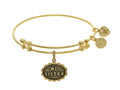 Angelica Collection Brass With Yellow Finish #1 Sister Charm For Angel Ica Bangle