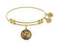 Brass With Yellow Finish Dancer Charm For Angelica Collection Bangle