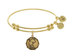 Brass With Yellow Finish Dancer Charm For Angelica Collection Bangle