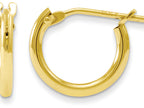 FJC Finejewelers 14k Yellow Gold Madi K Hoop Children Earrings