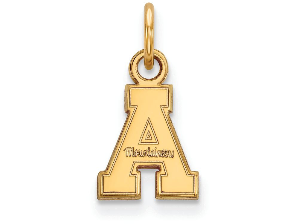 Logoart Sterling Silver Gp Appalachian State University Extra Small Pendant