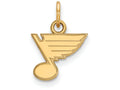 Sterling Silver Gp Nhl Logoart St. Louis Blues Extra Small Pendant