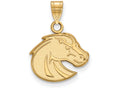 Logoart Sterling Silver Gp Boise State University Small Pendant