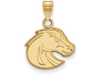 Logoart Sterling Silver Gp Boise State University Small Pendant