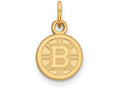 Sterling Silver Gp Nhl Logoart Boston Bruins Extra Small Pendant
