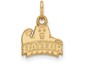 Logoart Sterling Silver Gp Baylor University Extra Small Pendant