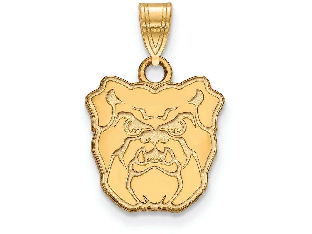 Logoart Sterling Silver Gp Butler University Small Pendant