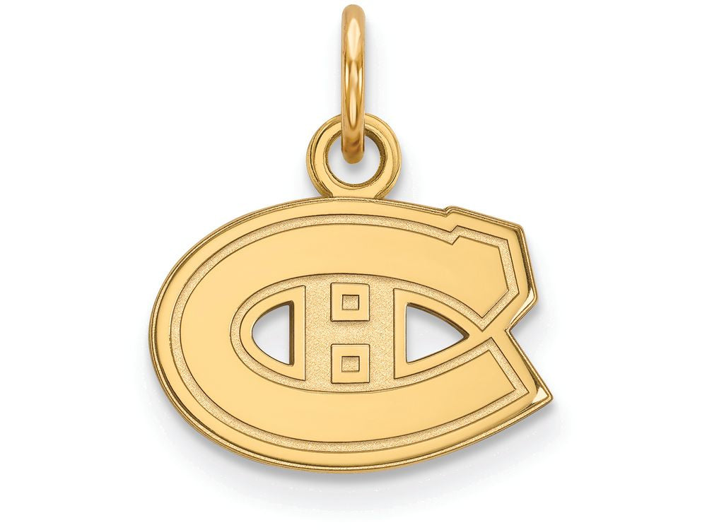 Sterling Silver Gp Nhl Logoart Montreal Canadiens Extra Small Pendant