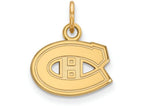 Sterling Silver Gp Nhl Logoart Montreal Canadiens Extra Small Pendant