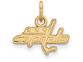 Sterling Silver Gp Nhl Logoart Washington Capitals Extra Small Pendant