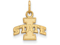 Logoart Sterling Silver Gp Iowa State University Extra Small Pendant