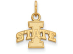 Logoart Sterling Silver Gp Iowa State University Extra Small Pendant