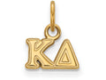 Logoart Sterling Silver Gp Kappa Delta Extra Small Pendant