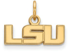 Logoart Sterling Silver Gp Louisiana State University Extra Small Pendant