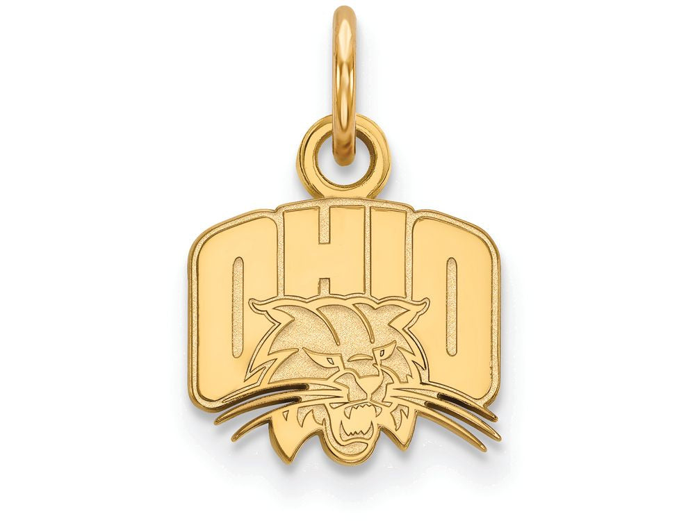 Logoart Sterling Silver Gp Ohio University Extra Small Pendant