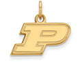 Logoart Sterling Silver Gp Purdue Extra Small Pendant