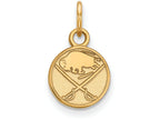 Sterling Silver Gp Nhl Logoart Buffalo Sabres Extra Small Pendant