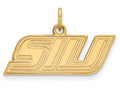 Logoart Sterling Silver Gp Southern Illinois University Extra Small Pendant