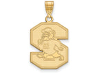 Logoart Sterling Silver Gp South Carolina State University Large Pendant