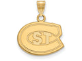 Logoart Sterling Silver Gp St. Cloud State Small Pendant