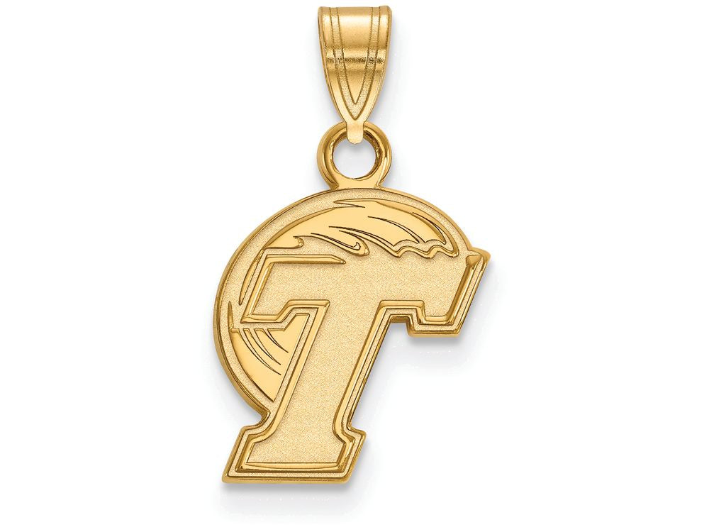 Logoart Sterling Silver Gp Tulane University Small Pendant
