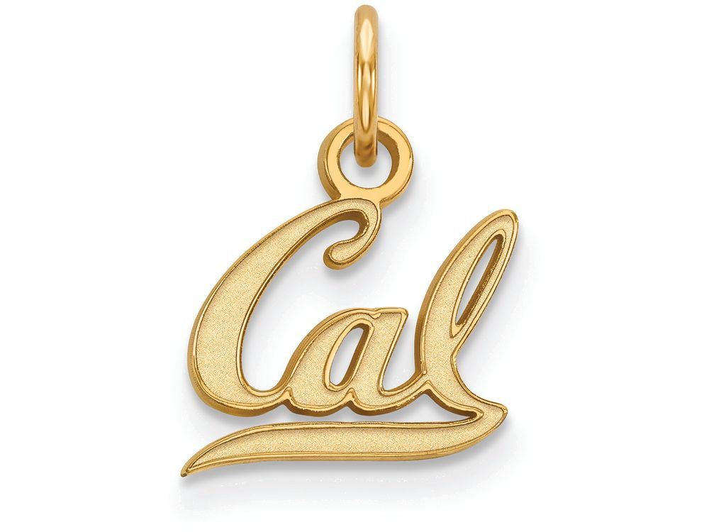 Logoart Sterling Silver Gp University Of California Berkeley Extra Small Pendant