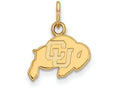 Logoart Sterling Silver Gp University Of Colorado Extra Small Pendant