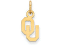 Logoart Sterling Silver Gp University Of Oklahoma Extra Small Pendant