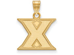 Logoart Sterling Silver Gp Xavier University Small Pendant