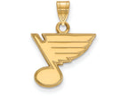 Sterling Silver Gp Nhl Logoart St. Louis Blues Small Pendant
