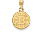 Sterling Silver Gp Nhl Logoart Boston Bruins Small Pendant