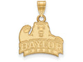 Logoart Sterling Silver Gp Baylor University Small Pendant